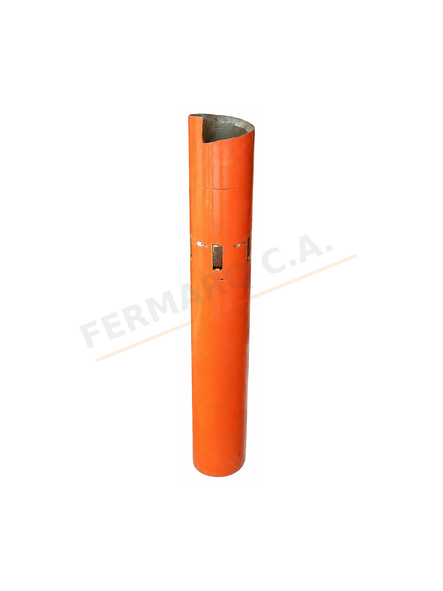 Herramienta Guía tipo Muleshoe con ventanas del portafolio FERMARQ